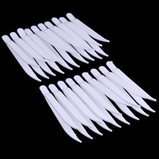 EE 20pcs Pinças Descartáveis Plásticas De Contas Pequenas Para Confecção De Jóias .