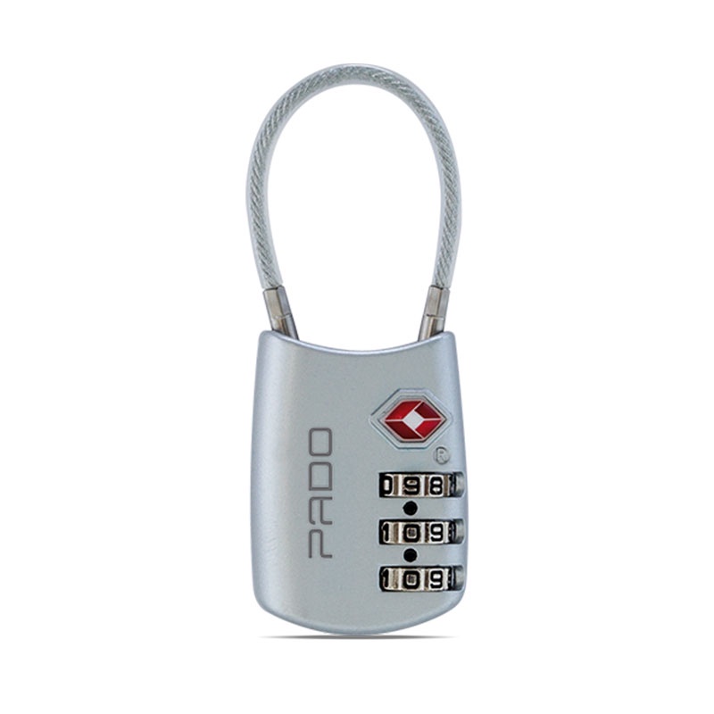 Cadeado personal 3 segredos Prata Pado