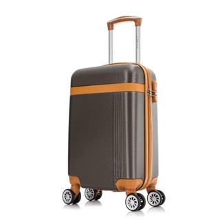 Mala de viagem pequena de bordo Bruges Swiss Move Marrom em Oferta na Shopee