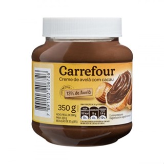Creme de Avelã e Cacau Carrefour 350g