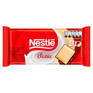 Chocolate ao Leite e Branco Duo Classic 80g