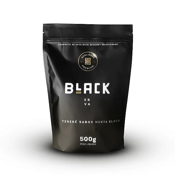 Erva Mate para Tereré Black Erva - Menta Black