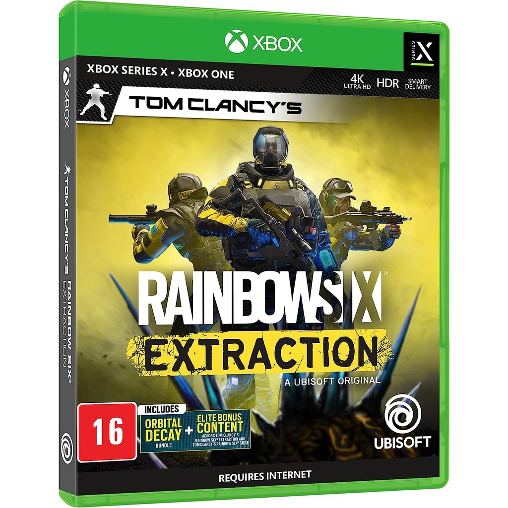 Tom Clancys Rainbow Six Extraction Xbox One BR Midia Fisica em Oferta na Shopee