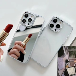 Caixa Telefônica Simples De Maquiagem Acrílica Galvânica TPU Resistente A Choques Na Superfície Do Telefone Adequada Para iPhone 11 12 13 14 15 Pro Max X Xr