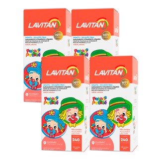 Lavitan Infantil Patati Patatá Laranja Solução Oral 960ml