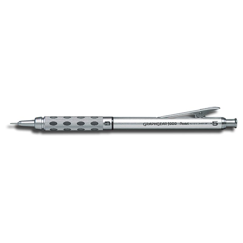 Lapiseira 0.5mm Graphgear 1000 Prata Pentel