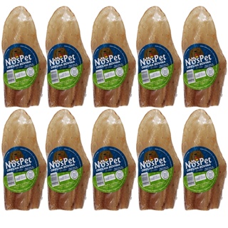 Brinquedo Petisco Mordedor Natural Para Cães Orelha Bovina Nospet 10un em Oferta na Shopee