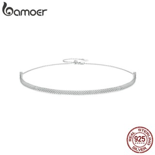 BAMOER 925 Colar De Rastejadores Puros Presentes De Moda Para Mulheres
