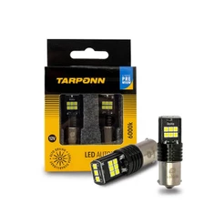 Lâmpada Led 1141 Ba15S Canbus Premium 1 Polo 12v 6000k Cambus Luz de ré Lanterna traseira e Seta Branca Fria Baixo consumo