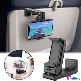 Montar Titular Do Telefone Universal Em Vôo de Avião, handsfree Phone Holder Para Desk Bandeja Com Multi-direcional Duplo Rotação de 360 Graus, Tamanho de Bolso TEFFIERY