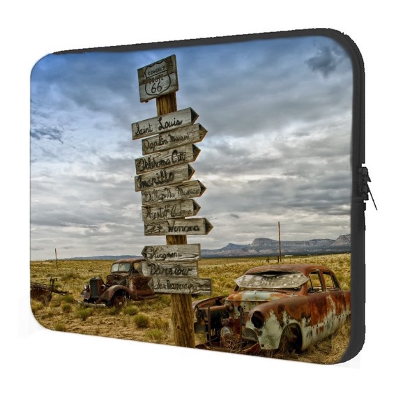 Case Notebook 14" Maleta Carro Rota 66