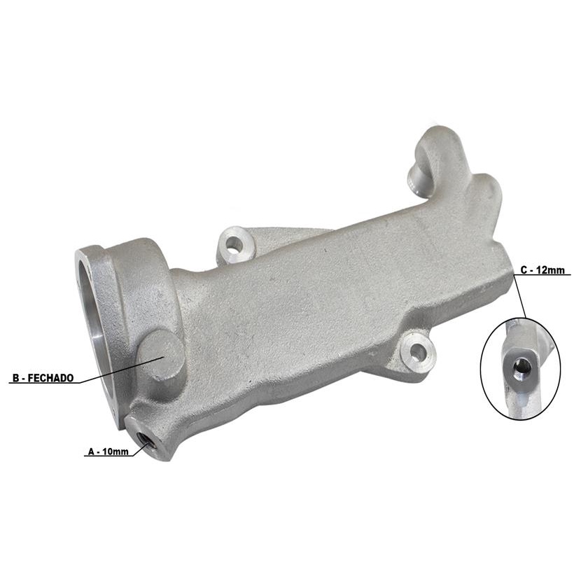 Carcaca Valvula Termostatica Astra Omega Monza S10 52257288