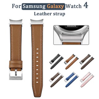 Relógio Retro Genuíno De Pulseira De Couro Compatível Com Para Samsung Galaxy 6 5 4 44/40mm 4 Classic 42/46mm De Vaca De Alta Qualidade