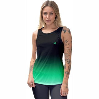 Regata Feminina Fitness Academia Caminhada Musculacao para Treino