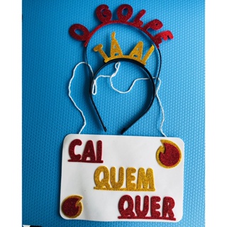 Kit Carnaval tiara e plaquinha / Tiara Carnaval em Oferta na Shopee