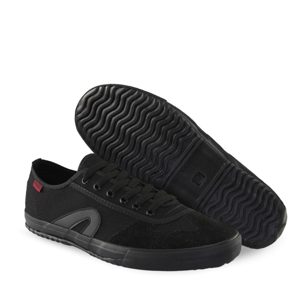 Tênis Masculino De Futsal Adex Preto Preto Casual Vulcanizado Confortável casual esportivo