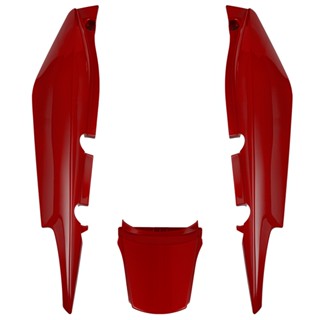 Rabeta Pro Tork Completa Kit 2 Peças Fan 125 2011 Vermelho Maceió Cg Modelo Original Pro Tork Todas as Cores Resistente Alta Qualidade Oferta Promoção
