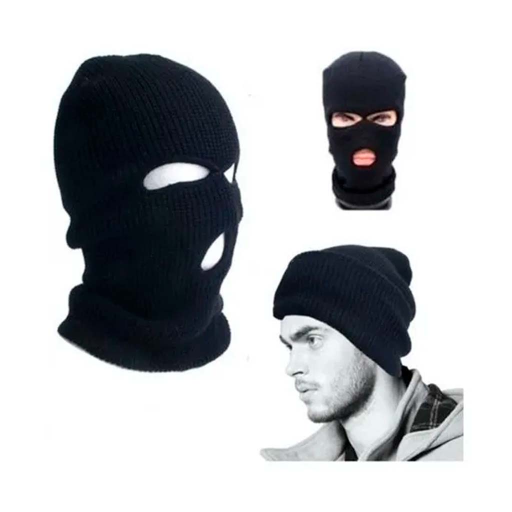 Touca de Frio Ninja Balaclava Motoqueiro Proteção completa Confortável