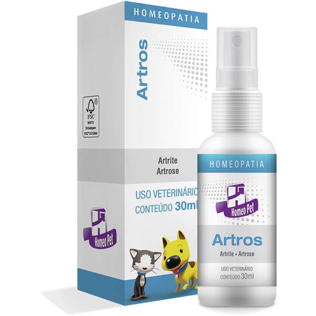 Artros Homeopatia Homeo Pet Real H - 30ml em Oferta na Shopee
