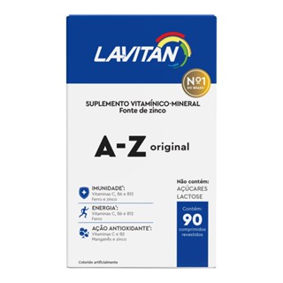 Multivitamínico Lavitan AZ Original Com 90 Comprimidos