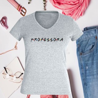 Camiseta Feminina Professora Pedagogia Educação Friends