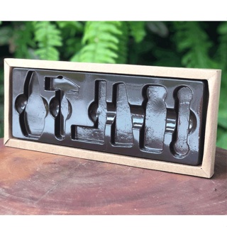 Caixa Ferramentas 6 cavidades Kraft com 5 un. Crystal Rizzo Confeitaria em Oferta na Shopee