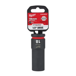 Soquete Impacto E 1/2" X 18mm X 78mm 49-66-6279 Milwaukee