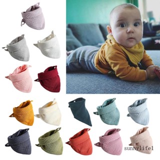 sun 5 Pcs Baby Feeding Drool Bibs Saliva Toalha De Para Triângulo Lenço De Bandana Macio Babete Ajustável Botão Snap Burp Cl