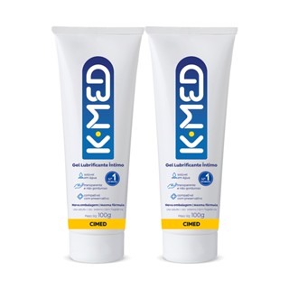 K-Med Lubrificante Íntimo Em Gel 100g Com 2 Unidades