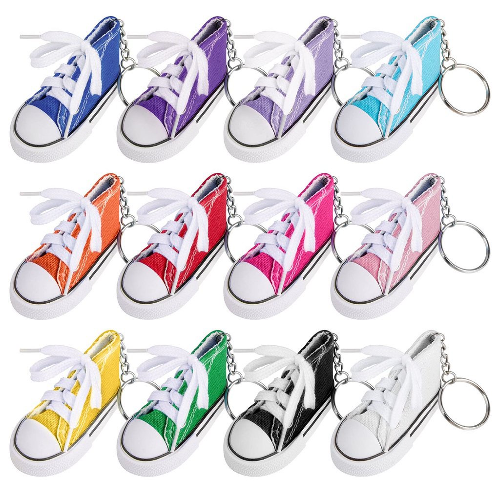 Chaveiro Motocicleta Chaveiro Mini Sapatos de Festa Favor Para Homens Mulheres, Crianças e Adultos Canvas Keyrings