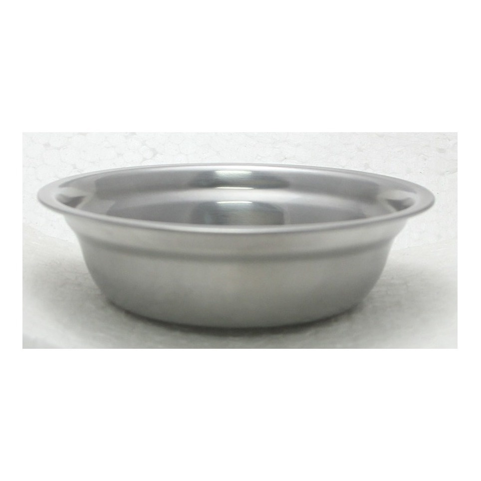 3 Tigelas Redonda Cumbuca em aço Inox 21cm Elite ELB/0550/3