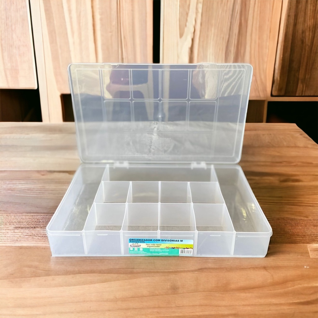Kit 2 Caixa Box com 11 Divisorias Porta Parafusos Pregos Ferramentas Chaves Organizadora em Oferta na Shopee