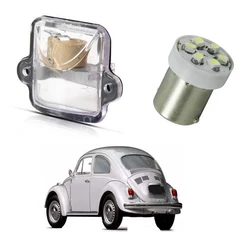Lanterna Placa + Lampada Led Fusca