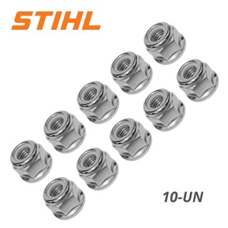 Kit 10 Porca Da Transmissão (Ponteira) Roçadeira Stihl Fs160 Fs220