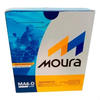 Bateria Honda Cbx 250 Twister 2008 6ah Moura Ma6-d - Ytx7l