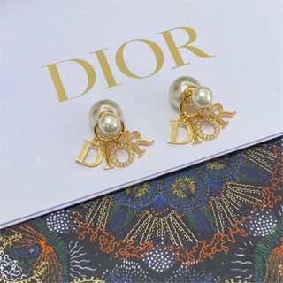 【355】(DIO R)Brincos genuínos super fashion brincos de luxo joias de alta qualidade para mulheres personalidade tendências joias presentes，atacado de fábrica