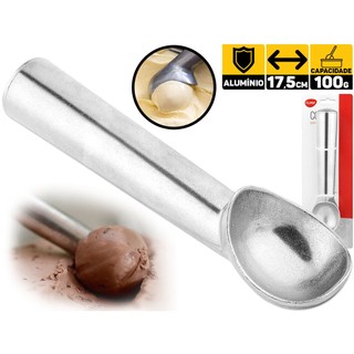Pegador Colher De Sorvete Concha Alumínio Bola Profissional Clink CK3505 em Oferta na Shopee