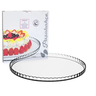 Prato de vidro para bolo redondo Patisserie 32x02 cm