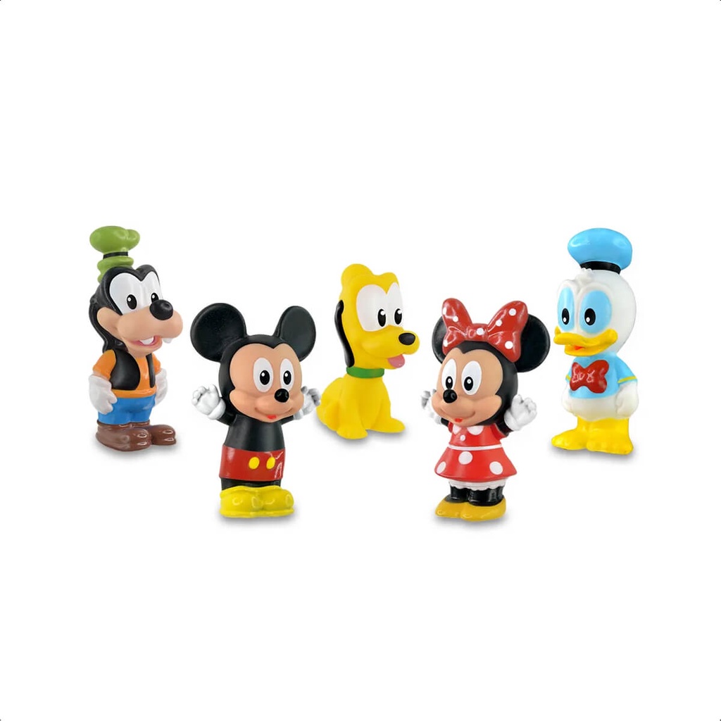 Brinquedo Dedoches Mickey and Friends +3 anos Vinil Divertido Faz de Conta Lider Brinquedos - 240 em Oferta na Shopee