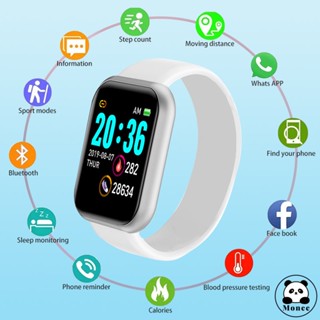 Monee bluetooth relógio inteligente relógio dos homens mulheres relógio inteligente freqüência cardíaca pressão arterial monitoramento de oxigênio no sangue multifuncional lembrar