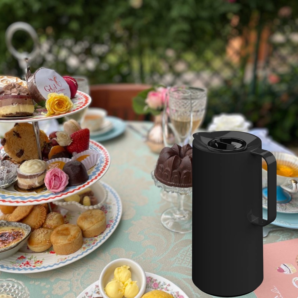 Garrafa Térmica MOR 1 Litro Bule Café Chá Gelado Quente Com Alça em Oferta na Shopee