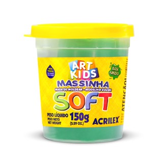Massa de modelar Soft 150g Verde 101 Acrilex
