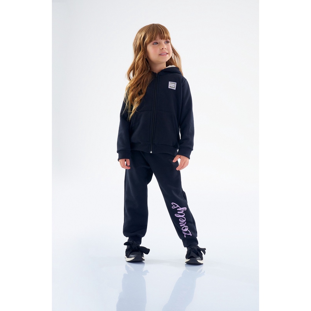Conjunto de Inverno com Jaqueta e Calça Infantil para Menina Up Baby - Baby & Kids Fashion