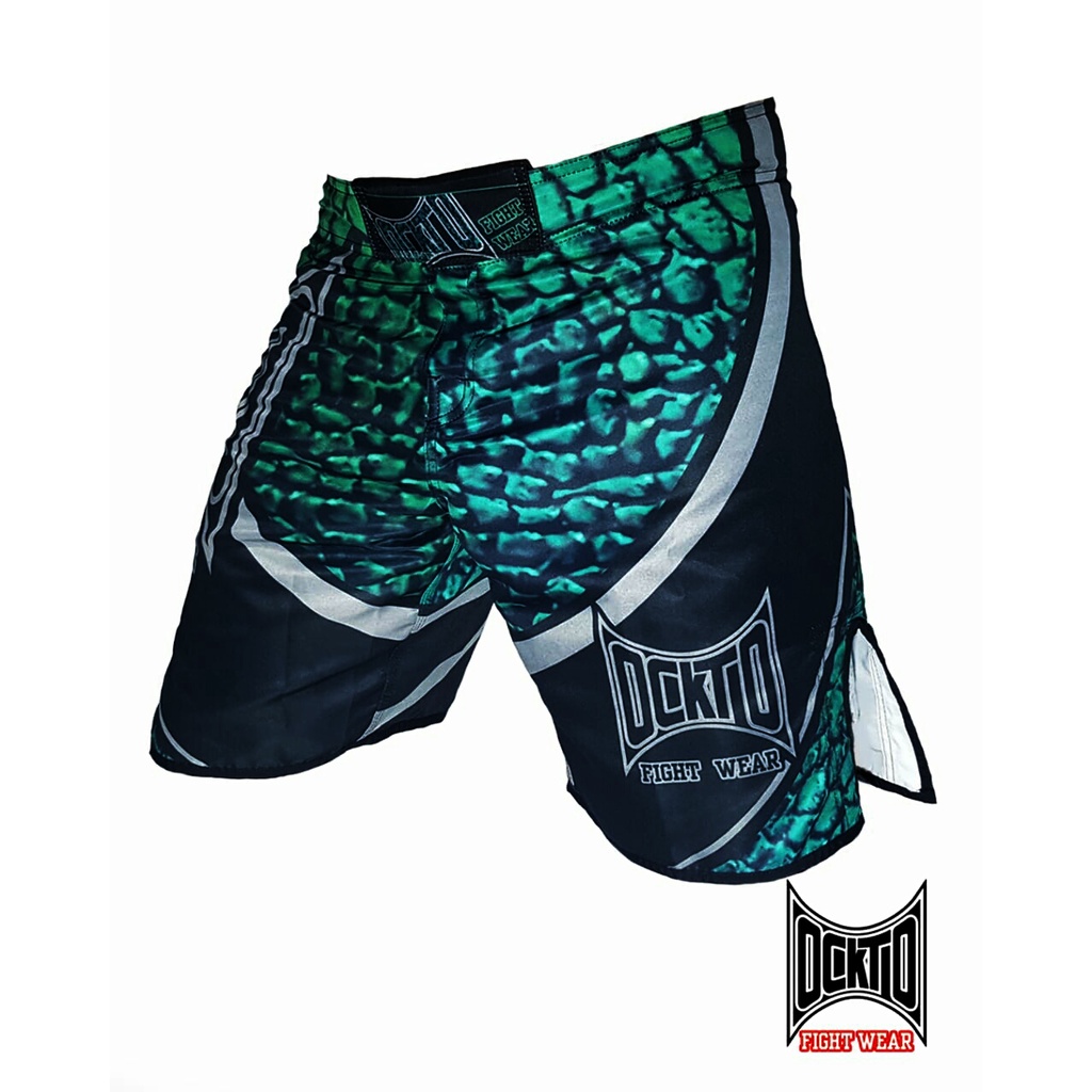 Short Bermuda Mma Muay Thai BJJ Ockto Aligator