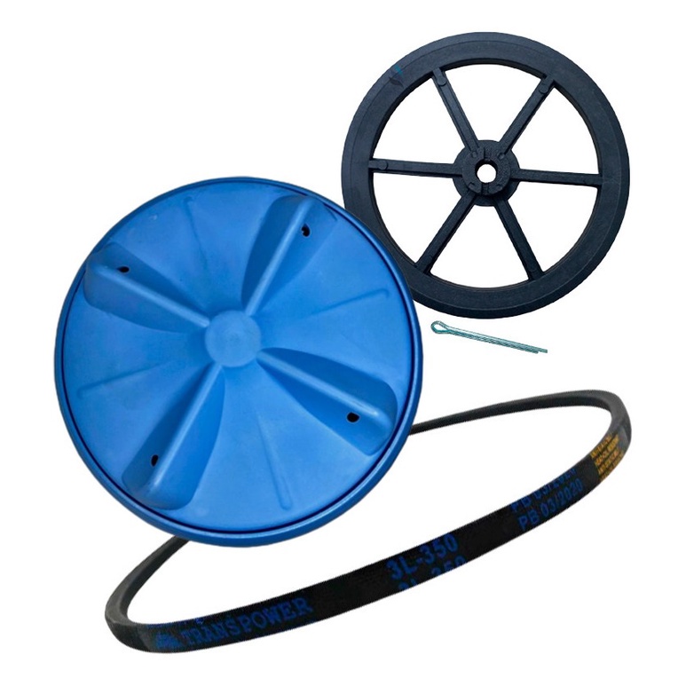 Kit Agitador Tanquinho Newmaq New Up Atlanta + Correia 3l350