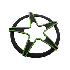 Tela Estrela Alto Falante 12 Polegadas Preto E Verde