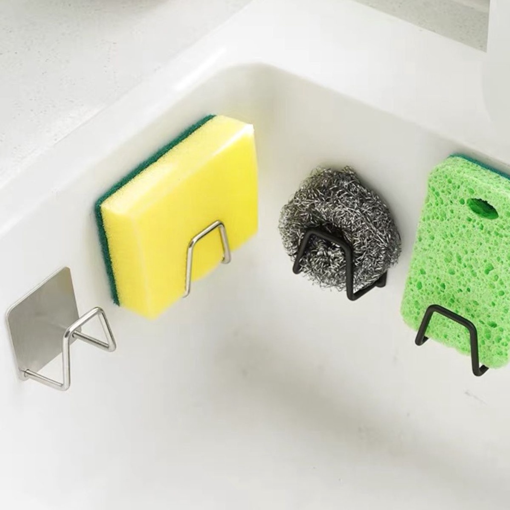 Suporte Porta Esponja Bucha Inox P/ Pia Cozinha Pia Cores Aleatórias