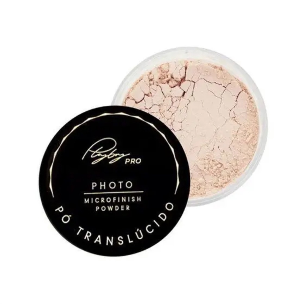 Pó Solto Translúcido Microfinish Powder Playboy em Oferta na Shopee
