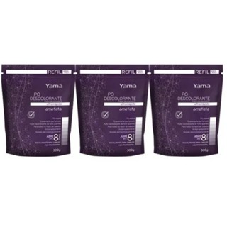 Pó Descolorante Ametista Refil 300g 3 Und