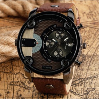 Relógio Militar Original De Moda Masculina Tendência Grande Discagem
